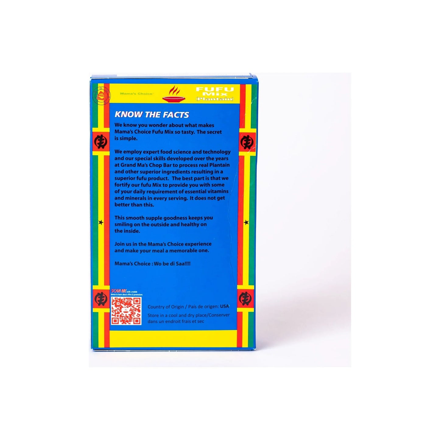 Mama's Choice Plantain Fufu Flour | African Mart LLC