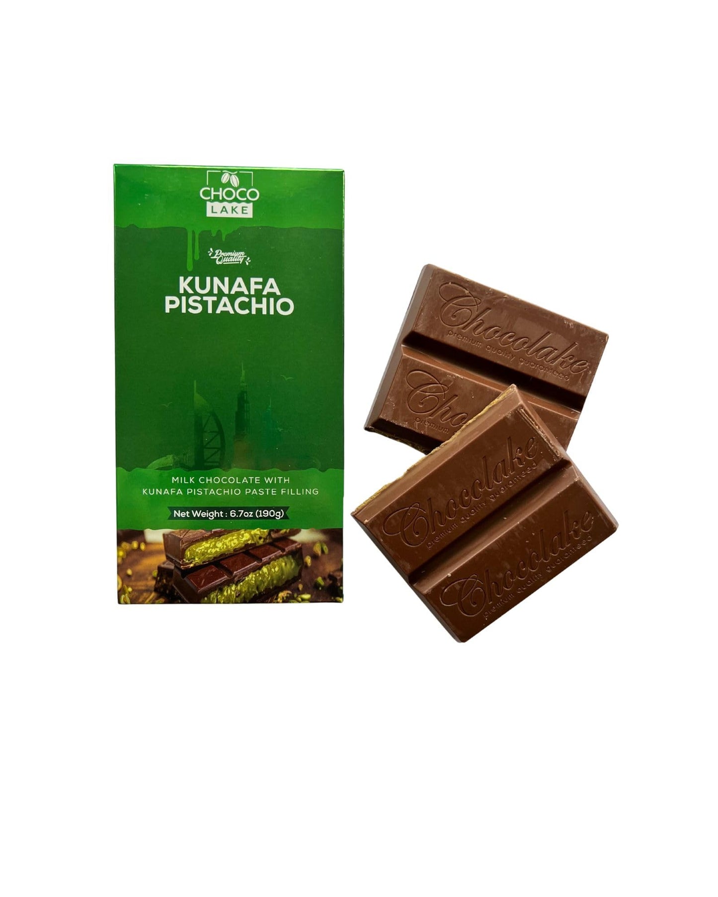 VIRAL Dubai chocolate Kunafa Pistachio